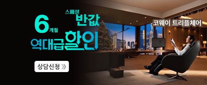 트리플체어 6개월 반값